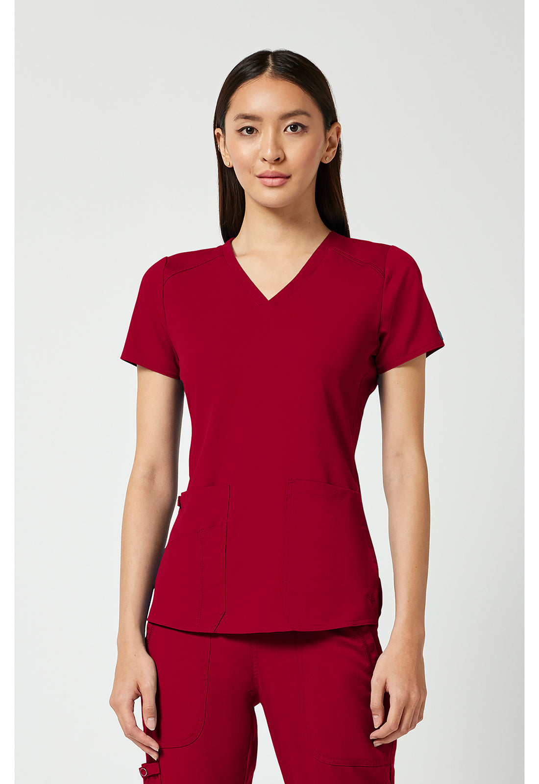 V-Neck Shirttail MC7459