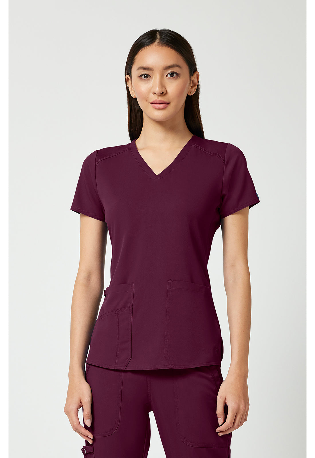 V-Neck Shirttail MC7459