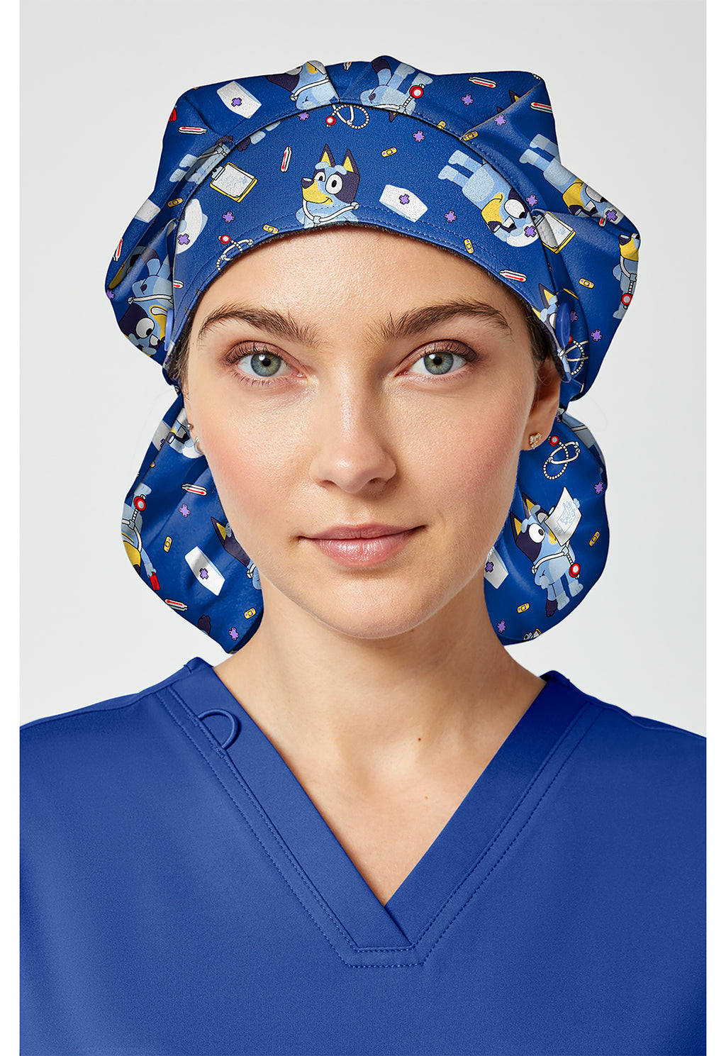 Unisex Print Bouffant Scrubs Hat TF514