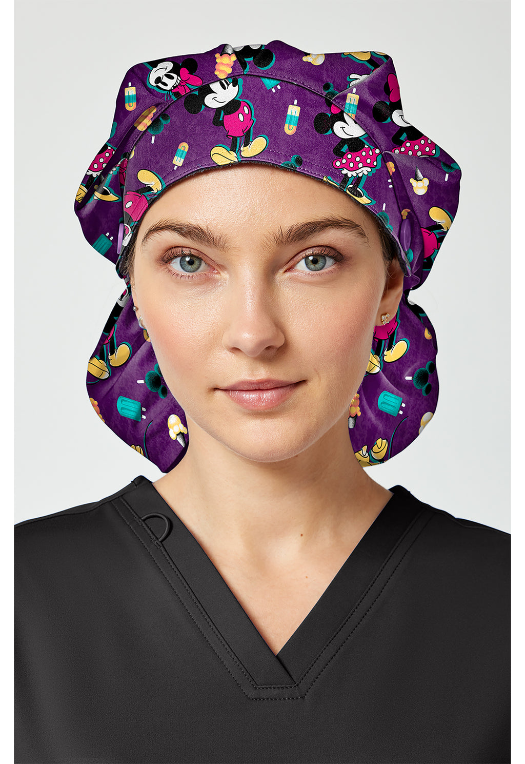 Unisex Print Bouffant Scrubs Hat TF514