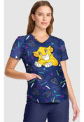 V-Neck Print Top TF737