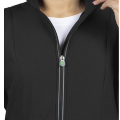 Carly Solid Scrub Jacket