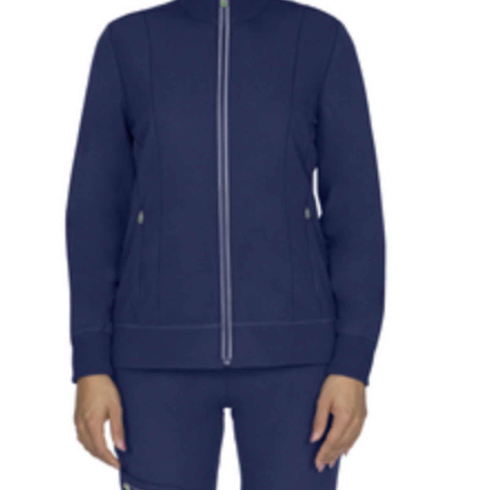 Carly Solid Scrub Jacket