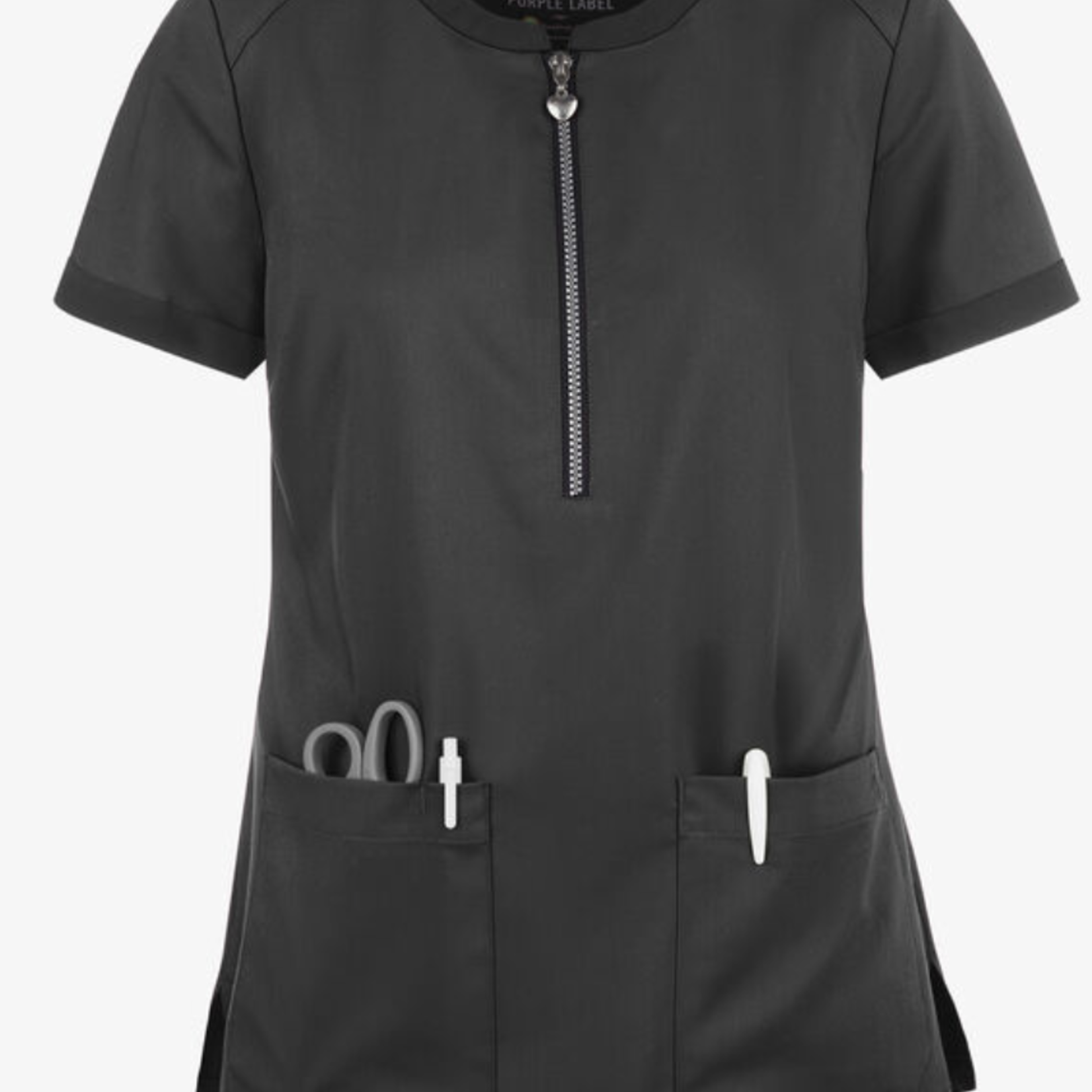 Jean Women's 3-Pocket Round Neck Scrub Top